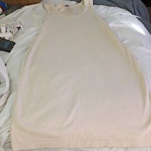 Universal Thread Beige Asymmetrical Dress